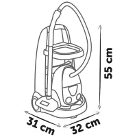 Ігровий набір Smoby Вiзок для прибирания Ровента з пилососом (7600330325) - 3