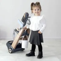Ігровий набір Smoby Вiзок для прибирания Ровента з ручним пилососом та аксесуарами (7600330326) - 5