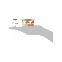 Вологий корм для кішок Purina Gourmet Gold. Подвійне задоволення з качкою та індичкою 85г (7613031381050) - 4