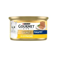 Паштет для котів Purina Gourmet Gold. З куркою 85 г (7613031381494) - 2