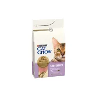 Сухий корм для кішок Purina Cat Chow Sensitive з лососем 1.5 кг (7613035394131) - 3