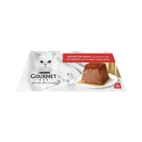 Паштет для котів Purina Gourmet Revelations мус з яловичиною 2х57 г (7613287070005) - 4