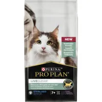 Сухий корм для кішок Purina Pro Plan LiveClear для стерилізованих котів старше 7 років 1.4 кг (7613287232731) - 2