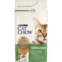Сухий корм для кішок Purina Cat Chow Sterilised з індичкою 1.5 кг (7613287329516) - 2