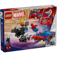 Конструктор LEGO Super Heroes Автомобіль для перегонів Людини-Павука й Зелений Гоблін з отрутою Венома 227 детале (76279) - 7