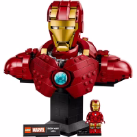 Конструктор LEGO Marvel Погруддя Залізної Людини MK4 (76327) - Image 2