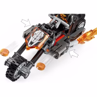 Конструктор LEGO Super Heroes Человек-паук vs. Призрачный всадник на мотоцикле (76335) - Image 5