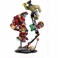 Конструктор LEGO Super Heroes Легендарное сражение: Халкбастер vs. Халк (76343) - Image 5