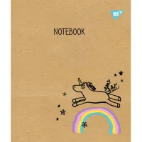 Зошит Yes А5 Sketch Animal Крафт 12 аркушів лінія (765070) - 2