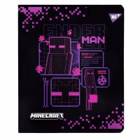 Зошит Yes Minecraft. Black 12 аркушів клітинка (767495) - Image 4