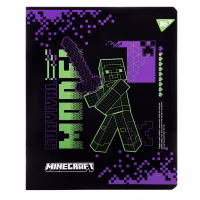 Зошит Yes Minecraft. Black 12 аркушів клітинка (767495) - Image 6