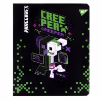 Зошит Yes Minecraft. Black 12 аркушів клітинка (767495) - Image 8