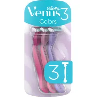 Бритва Gillette Venus 3 Colors 3 шт. (7702018018116) - Зображення 1