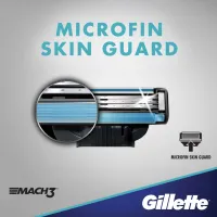 Бритва Gillette Mach3 з 2 змінними картриджами (7702018020706/7702018020676) - 4