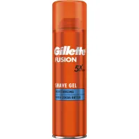 Гель для гоління Gillette Fusion Зволоження 200 мл (7702018465156) - 1