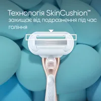 Бритва Gillette Venus Extra Smooth Sensitive RoseGold з 1 змінним картриджем (7702018517886) - Зображення 4