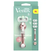 Бритва Gillette Venus Extra Smooth Sensitive RoseGold с 3 сменными картриджами (7702018609994) - Изображение 2