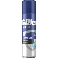 Гель для гоління Gillette Series Очищувальний з вугіллям 200 мл (7702018619757) - 1