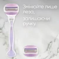 Бритва Gillette Venus ComfortGlide Breeze з 2 змінними картриджами (7702018886166) - 7