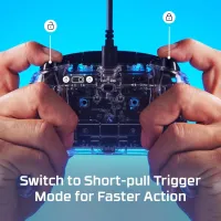 Геймпад HyperX Clutch Gladiate RGB for PC/Xbox Clear (7D6H2AA) - 7