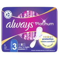 Гігієнічні прокладки Always Platinum Day&Night (Розмір 3) 6 шт. (8001090445032) - 2