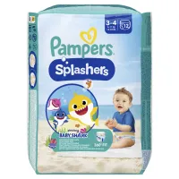 Підгузки Pampers для плавання Splashers Розмір 3-4 (6-11 кг) 12 шт (8001090698346) - 2