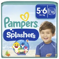 Підгузки Pampers для плавання Splashers Розмір 5-6 (14+ кг) 10 шт (8001090728951) - 1