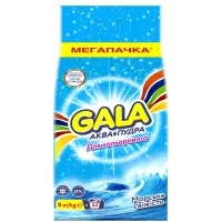 Пральний порошок Gala Аква-Пудра Морська свіжість для кольорової білизни 8 кг (8001090807373) - 1