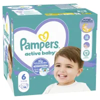 Підгузки Pampers Active Baby Giant Розмір 6 (13-18 кг) 56 шт (8001090950130) - 2