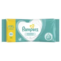Дитячі вологі серветки Pampers Sens 80 шт (8001841041421) - 1