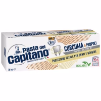 Зубна паста Pasta del Capitano Curcuma e Propoli Куркума і прополіс 75 мл (8002140032110) - Image 1