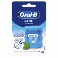 Зубна нитка Oral-B Satin Tape М'ятна Вощена 50 м (8006530114196) - Image 2