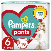 Підгузки Pampers трусики Pants Giant Розмір 6 (14-19 кг) 19 шт (8006540067802) - 1