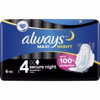 Гігієнічні прокладки Always Maxi Secure Night Розмір 4 6 шт. (8006540538258) - Image 2