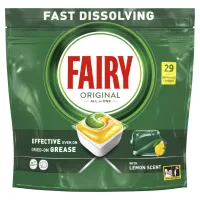 Таблетки для посудомийних машин Fairy Original All in One Lemon 29 шт. (8006540726891/8700216237314) - 2
