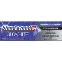 Зубна паста Blend-a-med 3D White З деревним вугіллям 75 мл (8006540793114) - 2