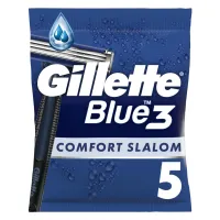 Бритва Gillette Blue 3 Comfort Slalom 5 шт. (8006540808689) - Зображення 1