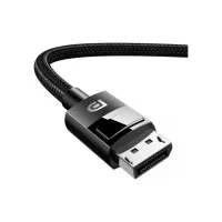 Кабель мультимедійний DisplayPort M to DisplayPort M 1.5m V1.4 braided DP114 black Ugreen (80391) - 2