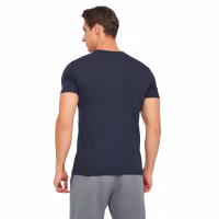 Футболка Kappa T-shirt Mezza Manica Girocollo K1305 BluNavy темно-синій XXL (8052394816226) - Image 2