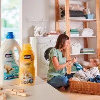 Гель для прання Chicco Sensitive для дитячих речей 1.5 л (8058664122325) - 3