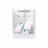 Подставка для планшета и телефона LP247 Adjustable Portable Stand White Ugreen (80704) - Image 11