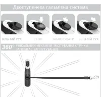 Повідець для собак WAUDOG R-leash ВАУ світловідбиваюча стрічка S 5 м (8124-0087-01) - 4