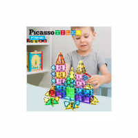 Конструктор Picasso магнітний Tiles Mini Diamond Series Set 100 деталей (817338022327) - Image 7