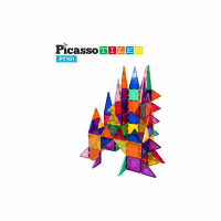 Конструктор Picasso магнітний Tiles Magnetic Building Blocks 101 деталь (817338022402) - Image 2