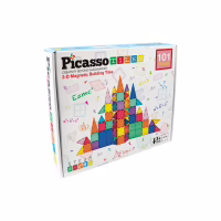 Конструктор Picasso магнітний Tiles Magnetic Building Blocks 101 деталь (817338022402) - Image 1