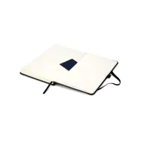 Блокнот Axent Partner Lux 125х195 мм 96 аркушів у клітинка Чорний (8202-01-A) - Зображення 5