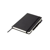 Блокнот Axent Partner Lux 125х195 мм 96 аркушів у клітинка Чорний (8202-01-A) - Зображення 8