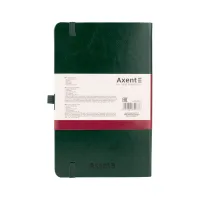 Блокнот Axent Partner Lux 125х195 мм 96 аркушів у клітинка Зелений (8202-04-A) - Зображення 3