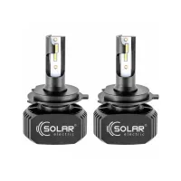 Автолампа SOLAR H4 LED 12/24V 40W 5000Lm 6000K, CSP1860 (8204) - 1