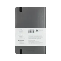 Блокнот Axent Partner Soft, 125х195, 96арк, кліт, сірий (8206-15-A) - Зображення 2